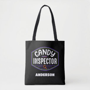 Personalizable Inspector de golosinas o bolsa de t