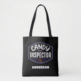 Personalizable Inspector de golosinas o bolsa de t