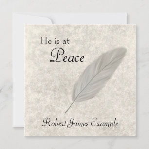 Personalizable Invitación de muerte/muerte