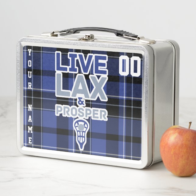 Personalizable Lacrosse LAX Lunch Box (In situ)