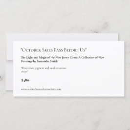 Personalizable largo Mostrar etiquetas de tarjetas