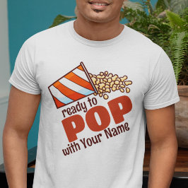 Personalizable listo para la camiseta POP