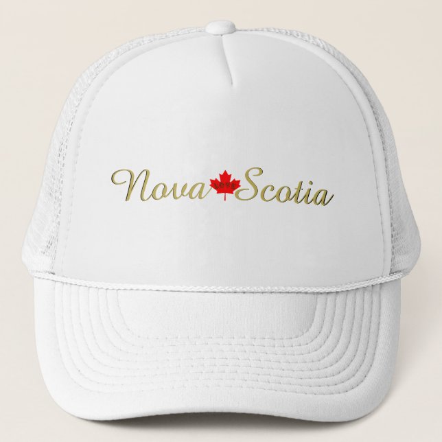 Personalizable Love New Scotia Canada gorra (Anverso)