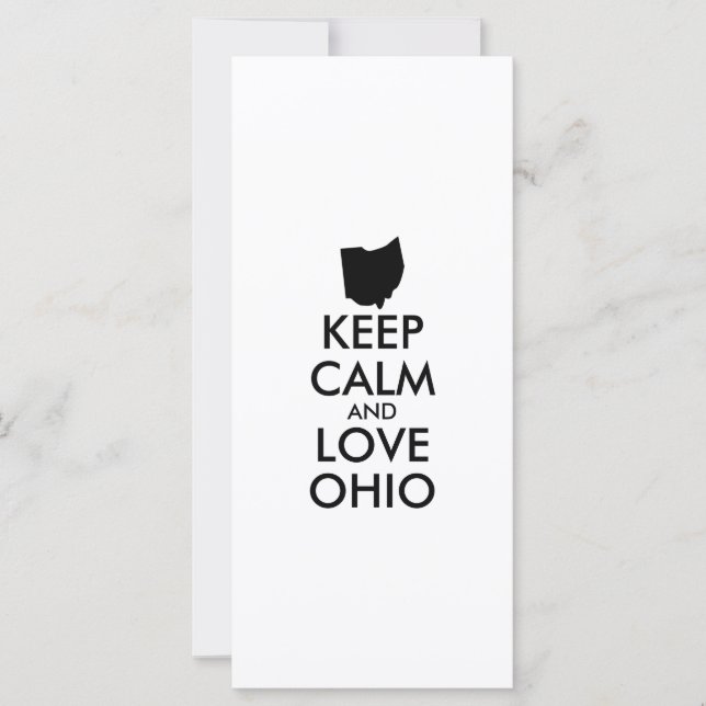 Personalizable MANTÉN LA CALMA y AMA OHIO (Anverso)
