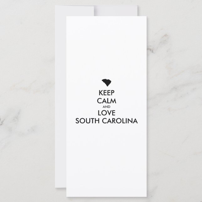 PERSONALIZABLE MANTENGA LA CALMA Y AME A CAROLINA  (Anverso)