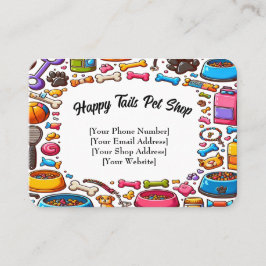 Personalizable Mascota Comprar Tarjeta de visita D