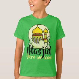 Personalizable Masjid Acá Venimos Camiseta