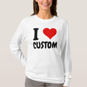 Personalizable me encanta la camiseta Personalizad