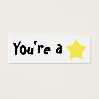 Personalizable Mini marcador "Eres una estrella"