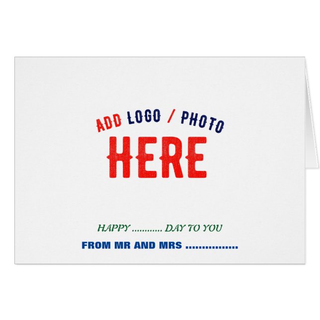 PERSONALIZABLE MODERNO ESTILO BLANCO VERIFICADO MA (Anverso (Horizontal))