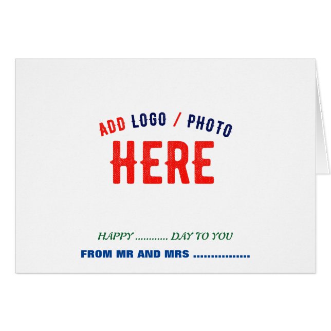 PERSONALIZABLE MODERNO ESTILO BLANCO VERIFICADO MA (Anverso (Horizontal))