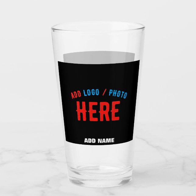 PERSONALIZABLE MODERNO ESTILO NEGRO VERIFICADO MAR (Anverso)