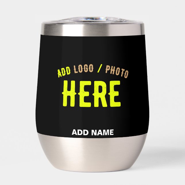 PERSONALIZABLE MODERNO ESTILO NEGRO VERIFICADO MAR (Frente)