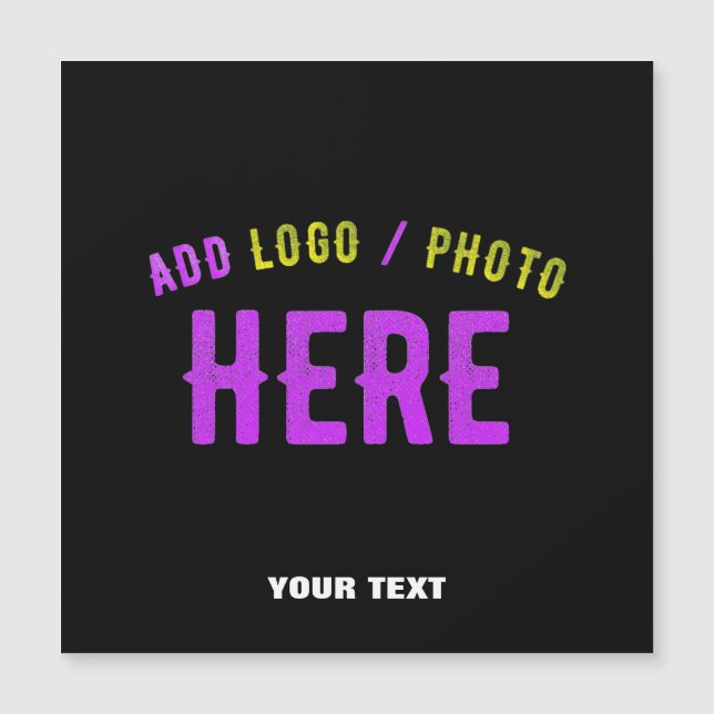 PERSONALIZABLE MODERNO ESTILO NEGRO VERIFICADO MAR (Anverso)