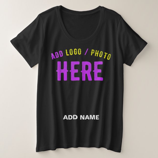 PERSONALIZABLE MODERNO ESTILO NEGRO VERIFICADO MAR (Anverso del diseño)