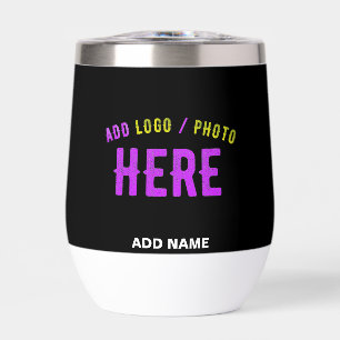 PERSONALIZABLE MODERNO ESTILO NEGRO VERIFICADO MAR