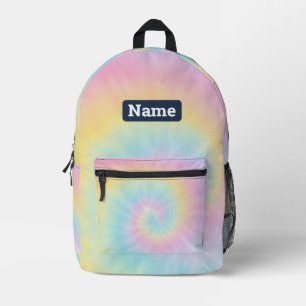 Personalizable Nombre Pastel Suela Mochila de tint