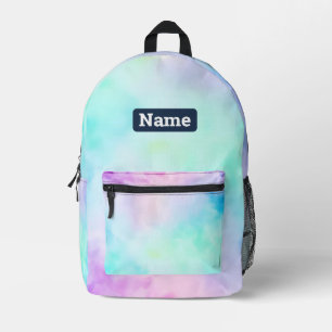 Personalizable Nombre Pastel Suela Mochila de tint