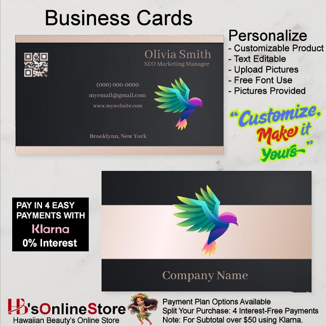 Personalizable Peach Elegantes Tarjetas De Negocio (Customizable Peach Elegant Business Cards 6.
)