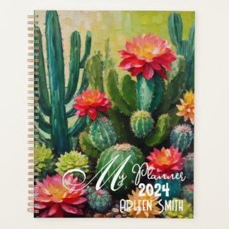 Personalizable planificador, boho, agenda botánica