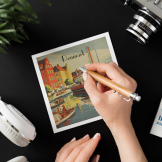 Personalizable Poster de Viajes de Dinamarca