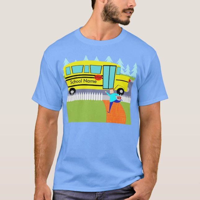 Personalizable que coge la camiseta del autobús (Anverso)