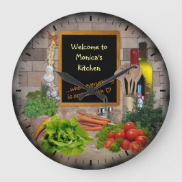 (Personalizable) Reloj de cocina