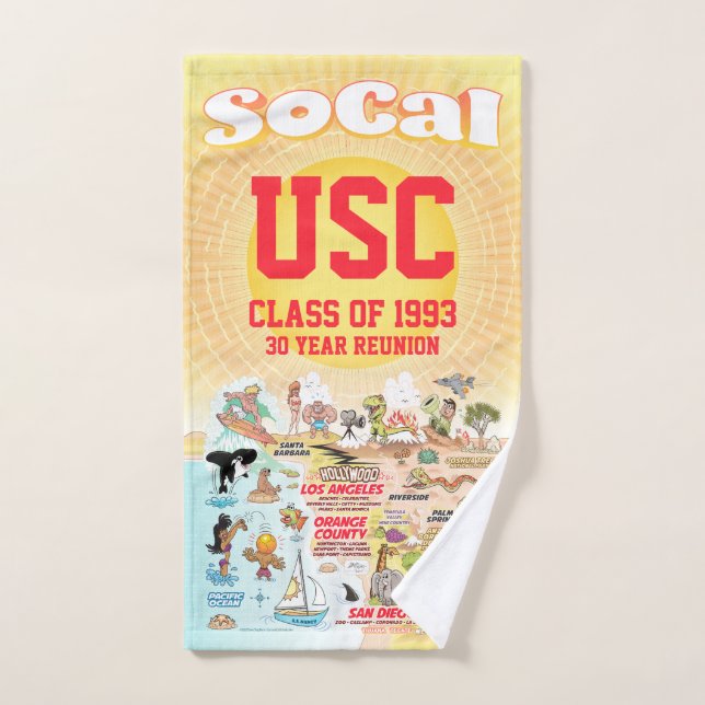 Personalizable SoCal (Toalla de mano)