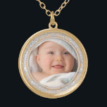 Personalizable su collar redondo de la foto<br><div class="desc">Personalizable su collar redondo de la foto</div>