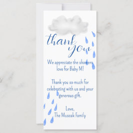 Personalizable, tarjeta de agradecimiento personal