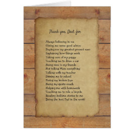 (Personalizable) Tarjeta del Día del Padre de esti