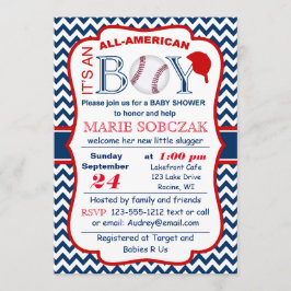 Personalizable toda la invitación de Amer Bball