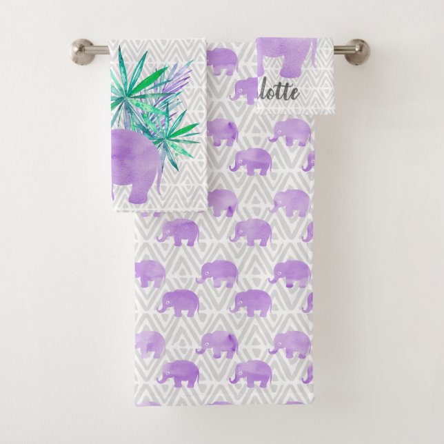 Personalizable tropical de la jungla de elefantes  (In situ)