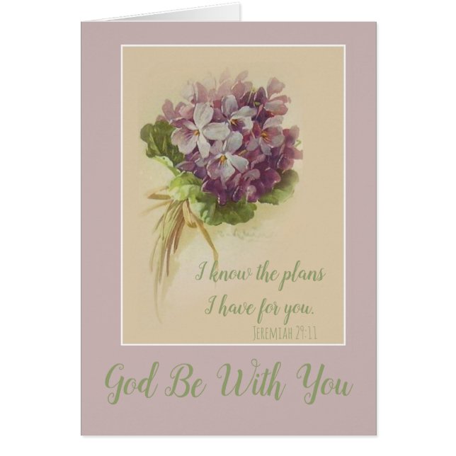 Personalizable Vintage Floral Lilacs (Frente)