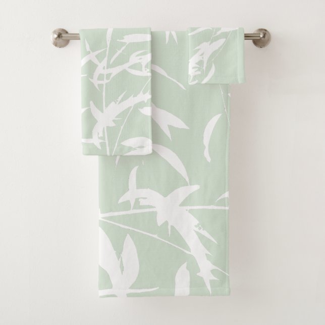 Personalizable Willow Silhouette Sea Green (In situ)