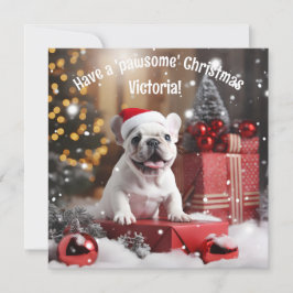 Personalizable Winter Whiskers Wonderland