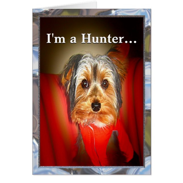 Personalizable Yorkie Hunter (Frente)