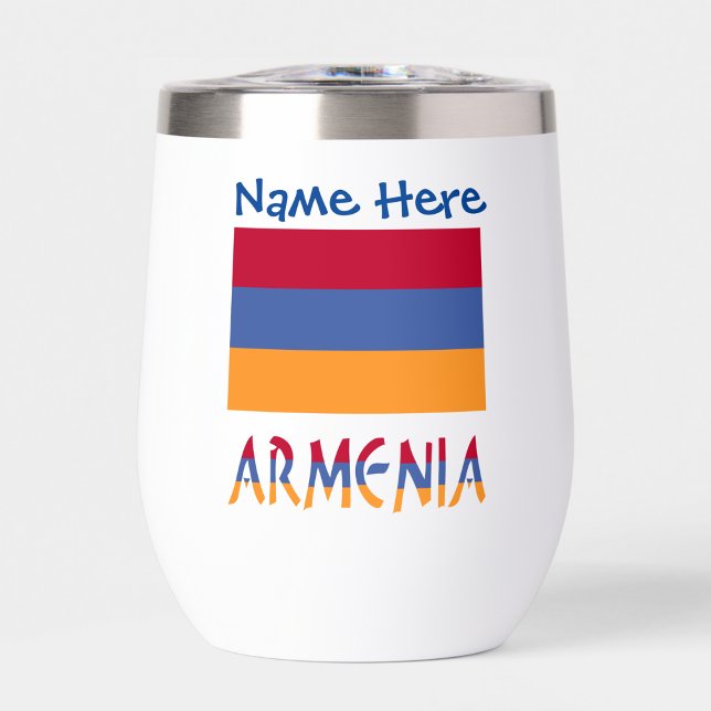 Personalización azul de la bandera armenia de Arme (Subido por el creador)