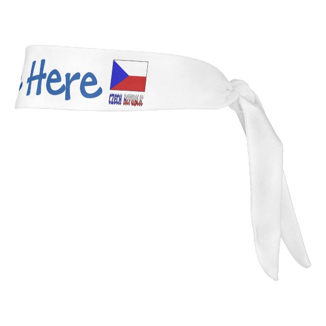 Personalización azul de la bandera de la República (Girar 90)