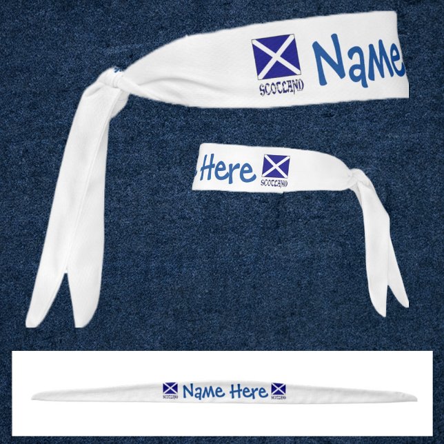 Personalización azul de la bandera escocesa (Subido por el creador)