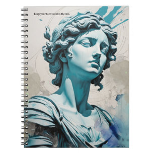 PERSONALIZACIÓN: Cara hacia el sol Cuaderno