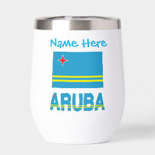 Personalización de Aruba y Azul de Bandera de Arub