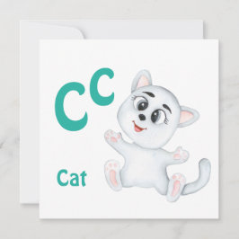 Personalización de gato ABC: Letra C - Añadir tu n