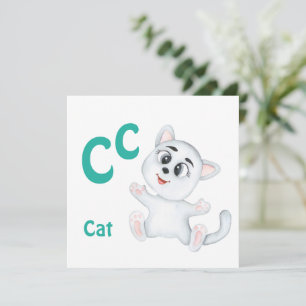 Personalización de gato ABC: Letra C - Añadir tu n