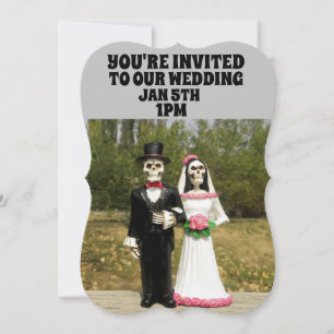 PERSONALIZACIÓN DE INVITACIONES DE BODA GÓTICA