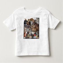 Personalización de la camiseta de animales salvaje