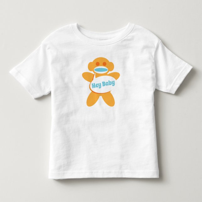 Personalización de la camiseta de bebé con mono de (Anverso)