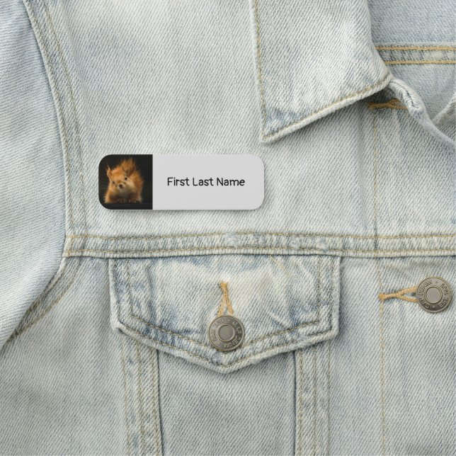 Personalización de la etiqueta de nombre animal de (In situ)