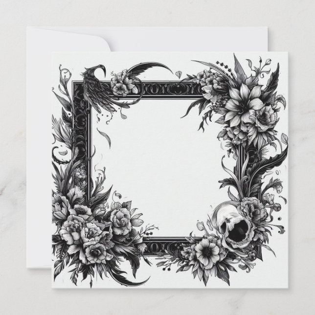Personalización de la plantilla de Gótico de tarje (Anverso)