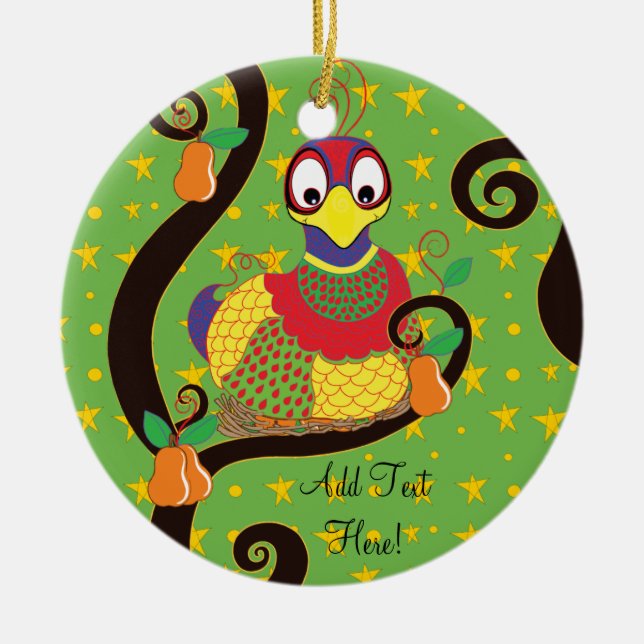 Personalización de la promesa de ornamentos de Nav (Frente)